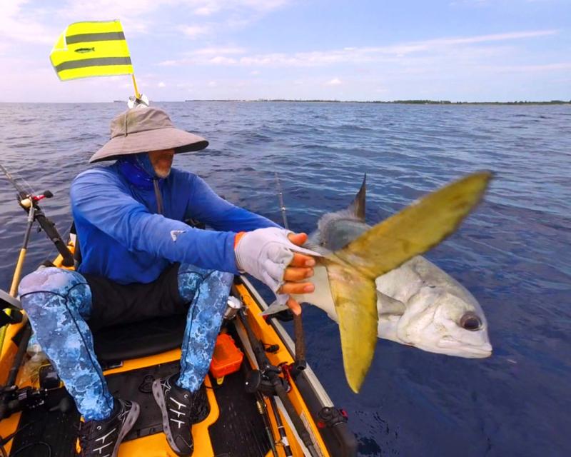 Releasing a Horse-Eye Jack